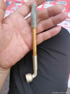 和田玉烟嘴烟袋一套下乡一手货